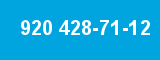 920 428-71-12